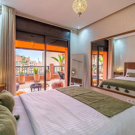 L'Atlas - Appartement Authentique A Gueliz Marrakesh Esterno foto