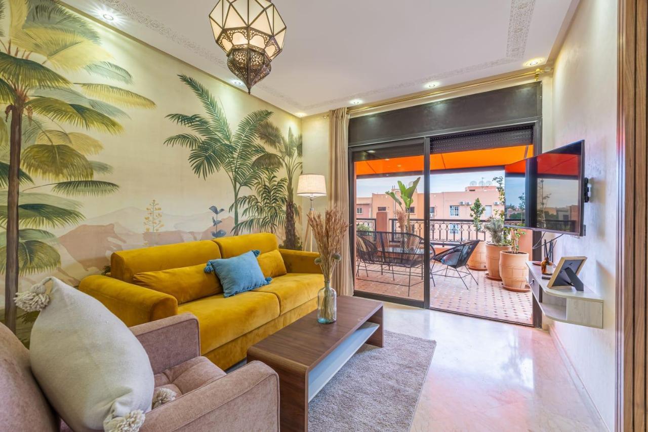 L'Atlas - Appartement Authentique A Gueliz Marrakesh Esterno foto