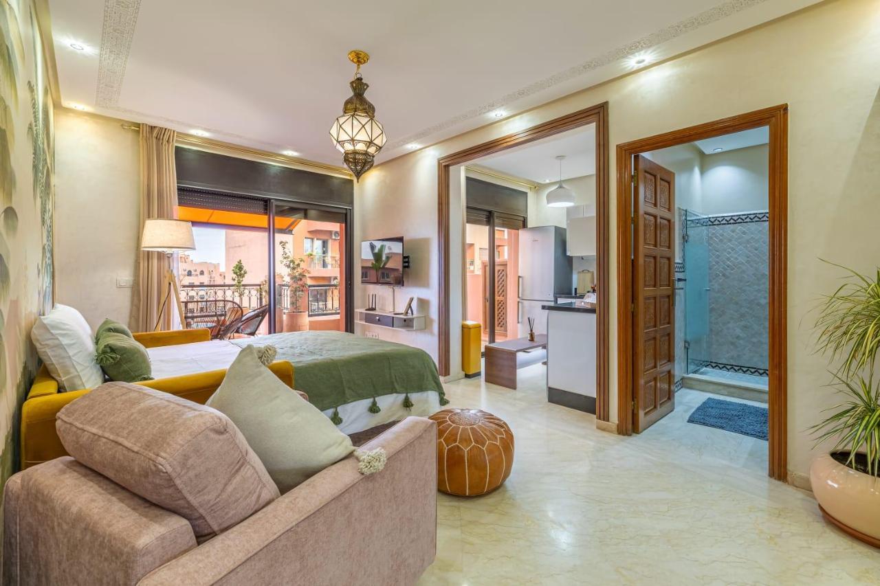 L'Atlas - Appartement Authentique A Gueliz Marrakesh Esterno foto