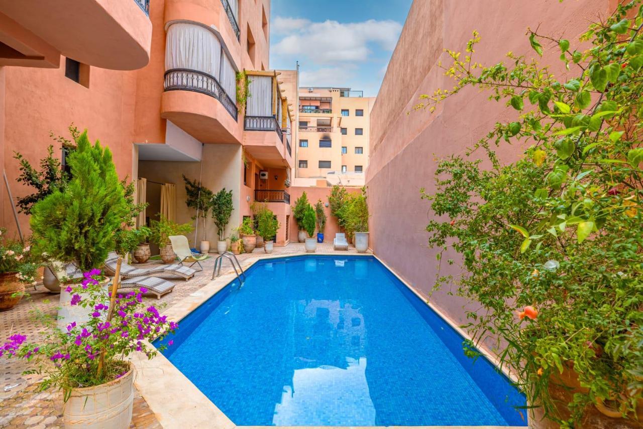 L'Atlas - Appartement Authentique A Gueliz Marrakesh Esterno foto