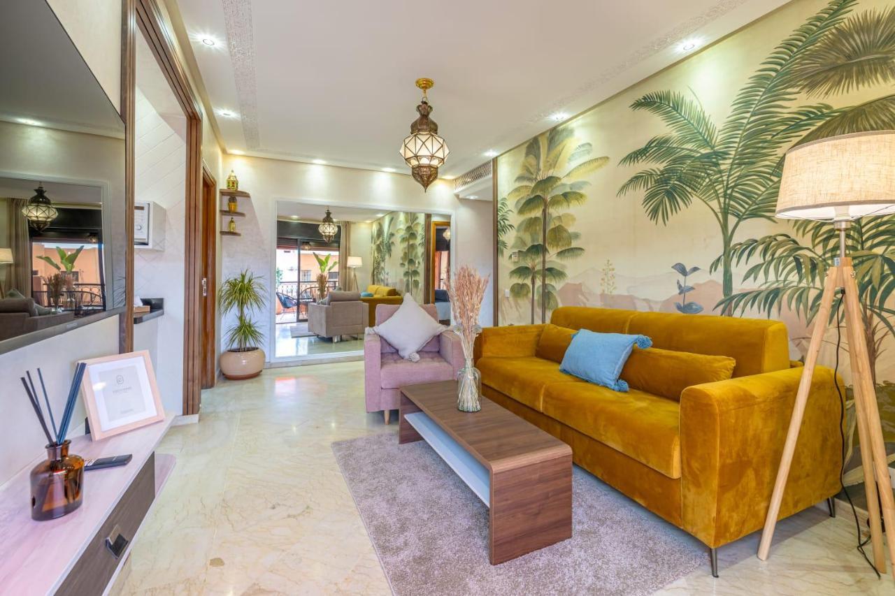 L'Atlas - Appartement Authentique A Gueliz Marrakesh Esterno foto
